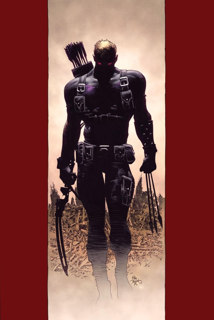 brianmichaelbendis:  Hawkeye in Age of Ultron by Mike Deodato Jr.