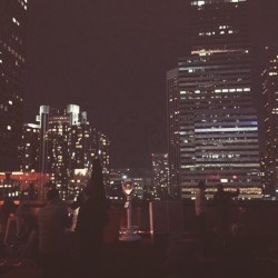 Enjoying the night air&hellip;&hellip;..#ThisView #ReflectingOnLife #LA #StandardHotel #RoofTopBar