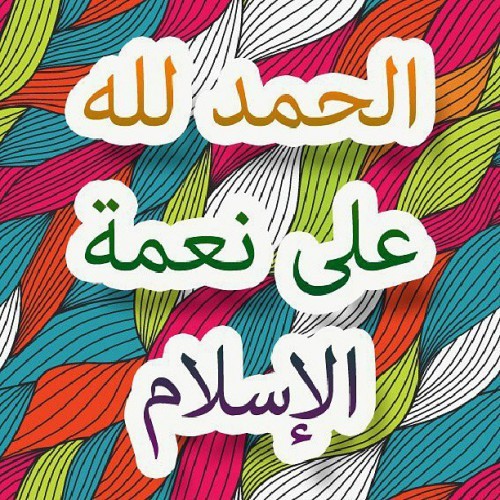 Alhamdulillah for Islam“الحمد لله على نعمة الإسلام”
“Alhamdulillah for the blessing of Islam.”
Originally found on: albalushi