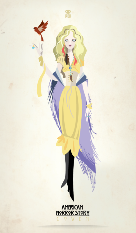 thebookofbitchcraft:American Horror Story:Coven portraits by Patricio Oliver via FlavorwireOMG