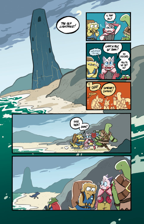 Dungeon Critters #3Here’s the first 9 pages of the third issue of Dungeon Critters, a comic I 