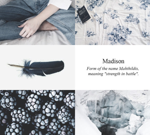 Aesthetic name: Madison – Ravenclaw, requested by loonylocegood