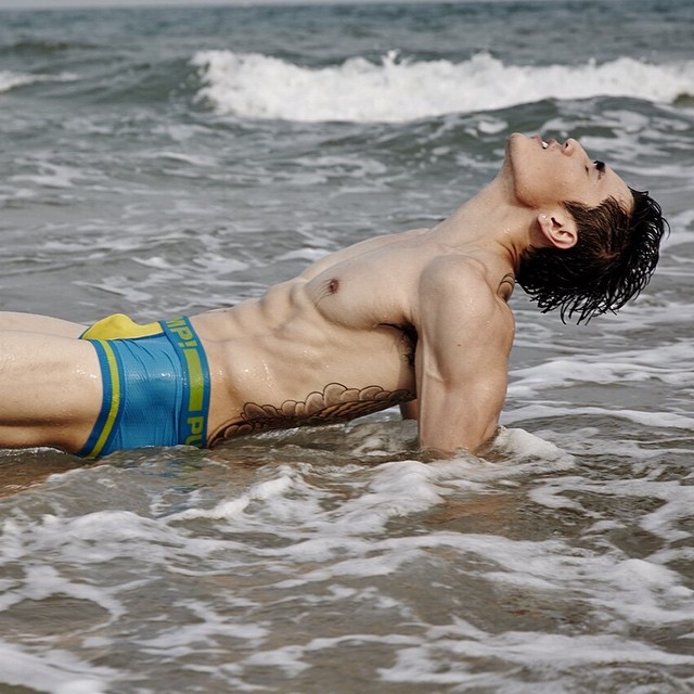 hunkxtwink:  “Big” Phisut Liabprasert Thai Model for naGUY Magazine June2015