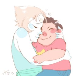 asutori:  pearl and her baby  <3