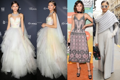 Zendaya - fave looks (2013 - 2017) Part 1~ Part 2 here