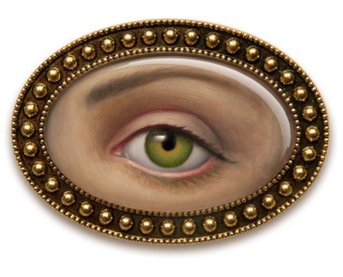 hifructosemag: Mark Ryden’s beautiful ‘Lover’s Eye&quot; Brooch, now available