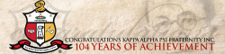 thoughtsofablackgirl:  ON THIS DAY IN HISTORY: On January 5, 1911, ten African-American students at Indiana University banded together to form what would eventually be known as Kappa Alpha Psi Fraternity, Inc. 