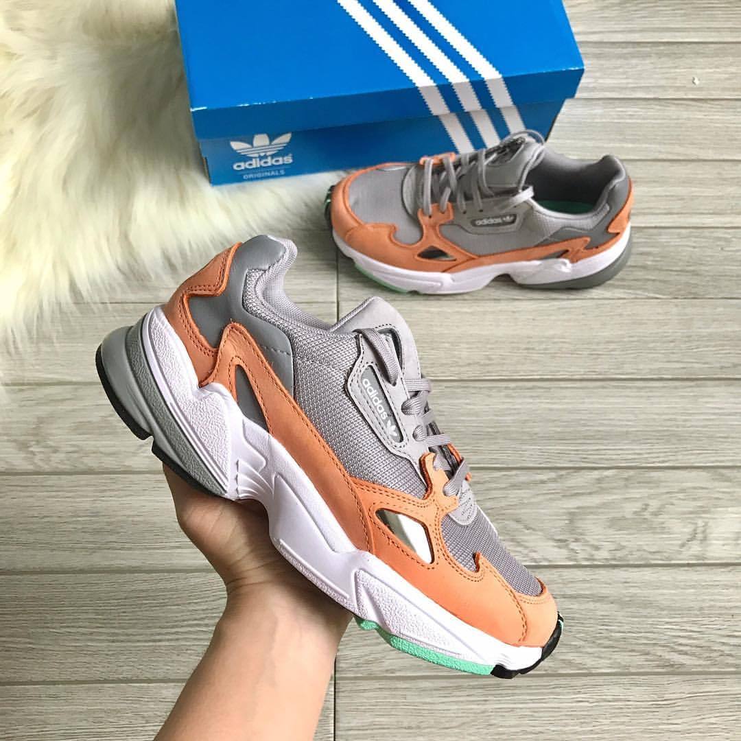 adidas falcon light granite easy orange