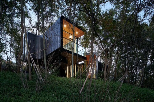  Spring Huts in Tangshan, Nanjing, China,MONOARCHI