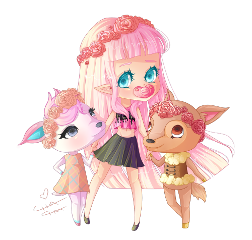 This is kittenquisitor‘s Mayor with Diana and Fauna! I hope you like it :3