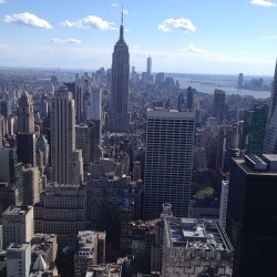 ballhardandsparkspliffs:  Taking in the sights of New York with the occasional drink on the side #nyc #takemeback