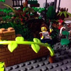 all-the-other-stuff:  The Park Is Open… #Lego #jurassicpark #jurassicworld #vitruvianbrix