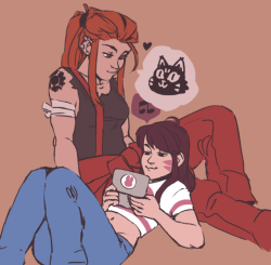 atomicantcami:  my contribution to this cute AF ship Patreon 