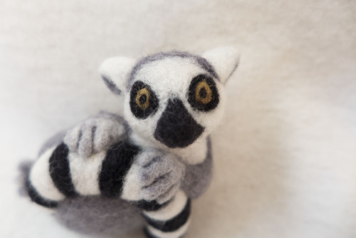 Lemur Brooch available at my Etsy shopA grey weirdo