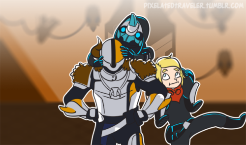 pixelatedtraveler:  Someone asked a long time ago if I could draw more “Caydie” and Amanda shenanigans. I can’t find you, but here’s some more.Been wanting to do this one for months.@ask-lordshaxx ‘s idea.