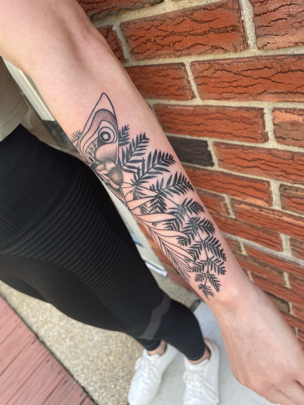 Naughty Dog on X: Emily submitted this beautiful interpretation of Ellie's  The Last of Us Part II tattoo in full color. 🌿🦋 Share your own Naughty  Dog cosplay, tattoos, fan art, and