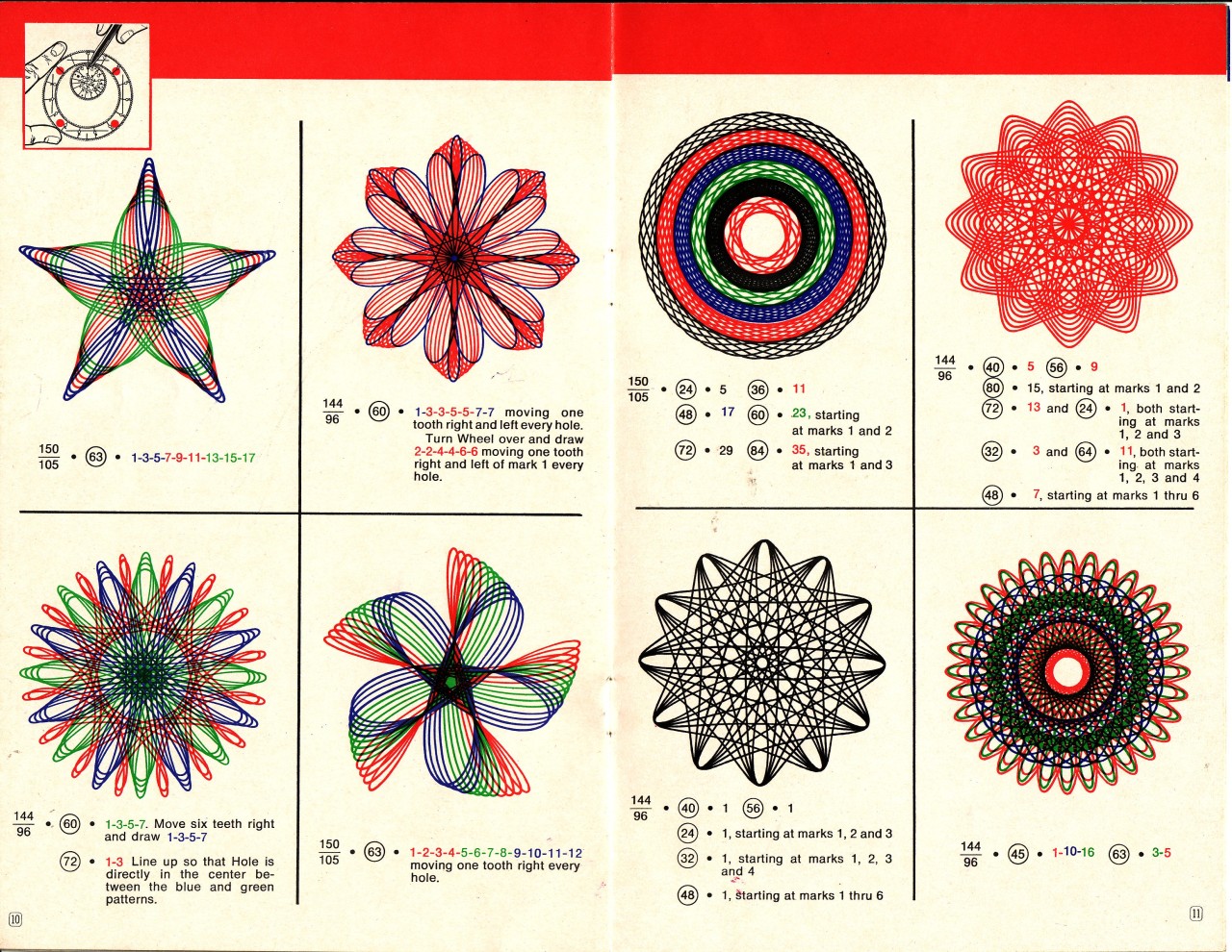 emvisual:  Howto. Manual de Spirograph. Uno de los juguetes para dibujar más divertidos,