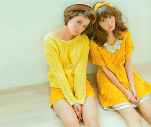 licoricewall: 岸本セシル・佐藤ありさ: non-no - Feb 2013