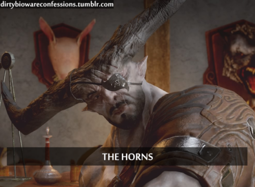 dirtybiowareconfessions:Confession: THE HORNS This fitting given pornhub&rsquo;s prank toda