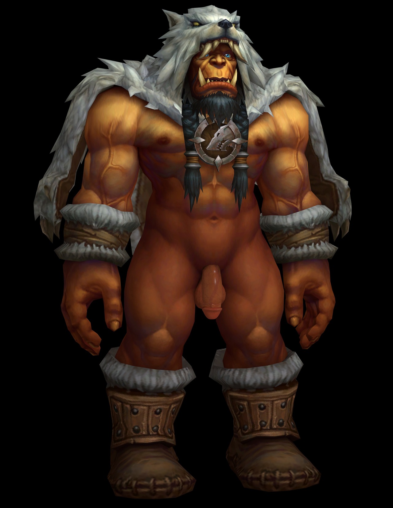 warlordrexx:  Durotan, Chieftain of the Dickwolves. Have to run for a tiny bit. 