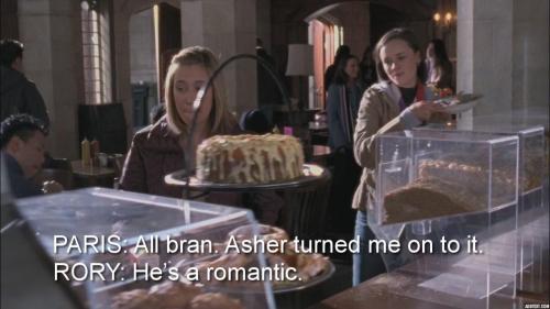 halfgap: 4x17 // 5x14 parallels - bran for breakfast(aka Paris wants Rory to live a long t