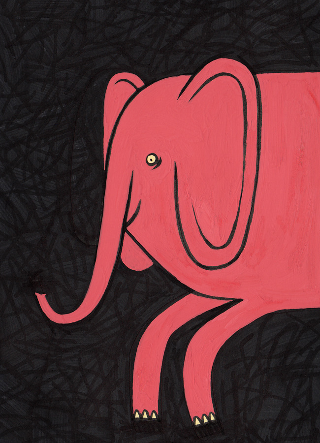 matthewdanielswan:  Pink elephant 