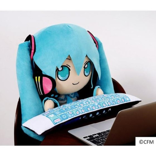 Adorable Hatsune Miku Computer Cushion is Concerned About Your Wristsview via: http://www.japanrealm