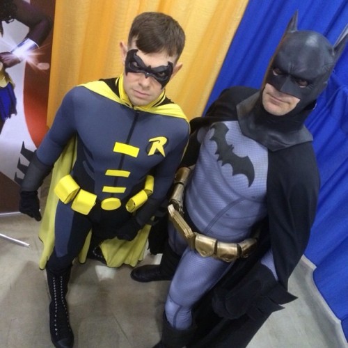 gaycomicgeek:gaycomicgeek:#DidACBC - badass Batman (and me as Robin)Yeah baby! I need to bring