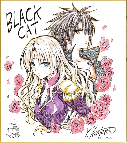 Red Roses Anotherworldash Black Cat Anime Manga Archive Of Our red-roses-anotherworldash-black-cat-anime-manga-archive-of-our