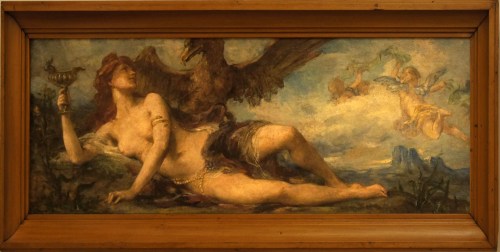 Hébé et l'aigle de Jupiter (Hebe and the Eagle of Jupiter), Henri-Léo