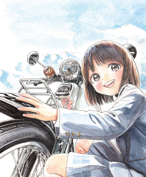 Super Cub - Blu-ray Box Illustrations. Release: 25 August 2021