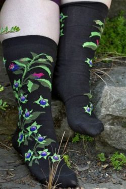 sockdreams:  Tour Ozone’s Poison Garden  Here at Sock Dreams we employ many a gardening enthusiast, who are, of  course, also sock enthusiasts. Thus it should come as no surprise that  some of us are really, really into Ozone’s Witches Garden and