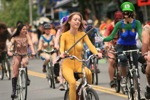 Porn photo thenudecity:  The Solstice Cyclists is an