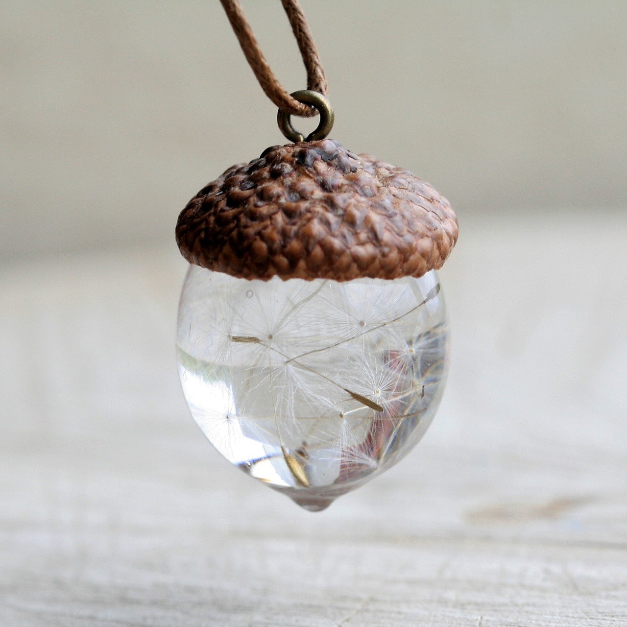 sosuperawesome:  Acorn Pendants  Dabas Rotas on Etsy  See our #Etsy or #Jewelry tags