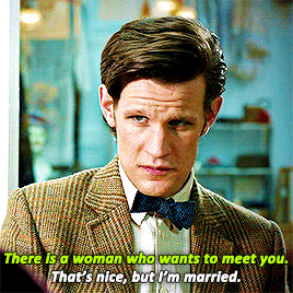 The Doctor And River Song + Being A Besotted Old Married Couple