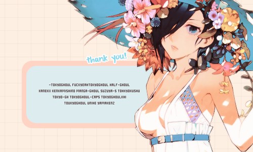 tokyoghul: Hello everyone! Recently we hit 2k followers so we decided to make a follow forever to th