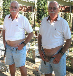 johnyjohnycbe:  Old is Gold.. Hot Grandpa..