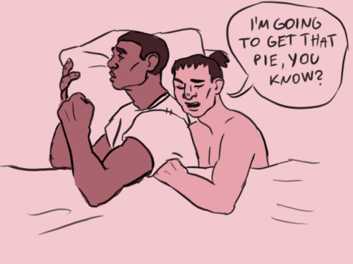 barelydwarven:No portrait sketches today, forgot to put it on my drive. So instead we have a comic I spent too much energy and time on. That preserved pie is hard to get with low luck.
