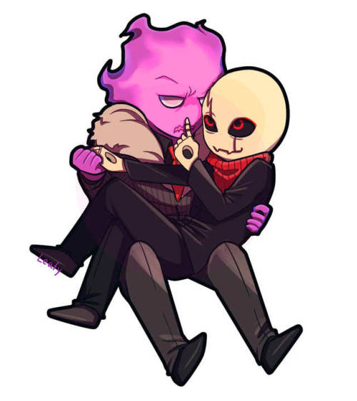 mooncatyao:  yeqingxin: Grillster Chibis, (*´艸`)I am in love with this ship!!  cute~~~~~~~~~