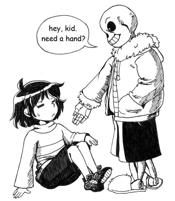 amissapanda:  No take-backsies, Sans. 