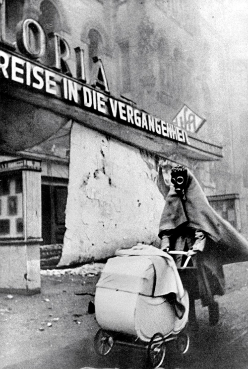 Wolf Strache: Kurfürstendamm After a Major Air Raid, Berlin, 1942