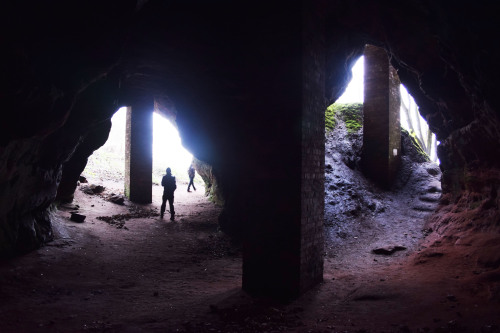 Wemyss Caves, FifeWe recently visited a set of caves along the coast of Fife, located near the villa