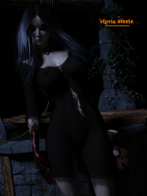  My Halloween take on Samara from The Ring.I have no paywalls, so if you like what you see please co
