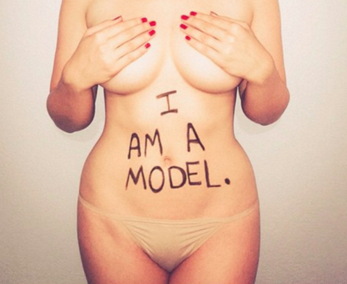 georgetakei:  The model industry needs to go in for a new fitting. People Call This a “Plus Size” Model