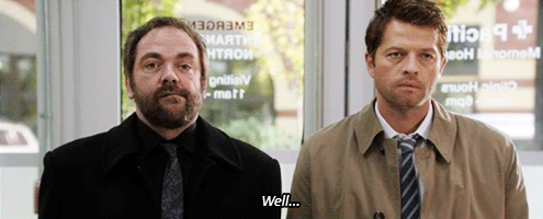 angvlicmish:Cas being so done in 12x07