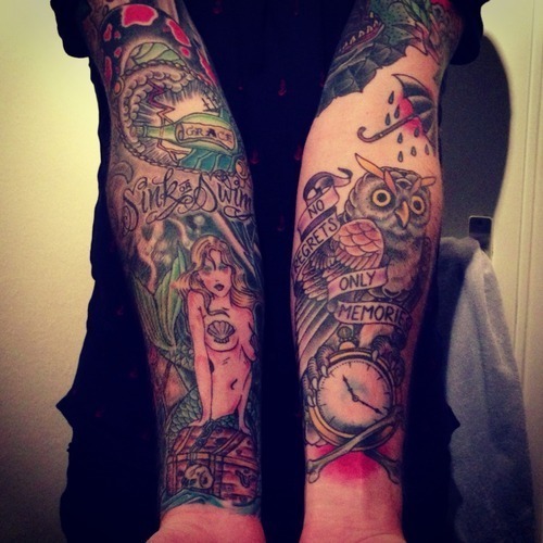 tattoosaresick:tattoo | via Tumblr on We Heart It. http://weheartit.com/entry/80186366/via/weheartiticee