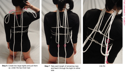 Shibari Tutorial: The Hog Tie You’ll need 50’ of rope, or two 30’ pieces if you st