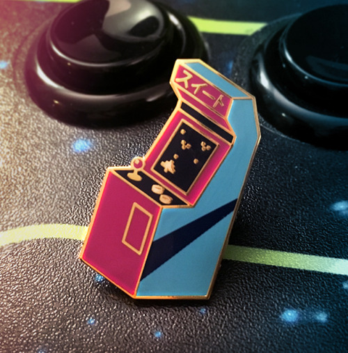 Sweet Arcade - Hard enamel pins are available on my store &lt;3Ships worldwide :DShop /// I