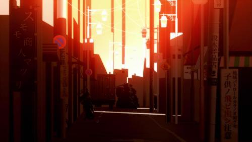 anime-backgrounds:Bakemonogatari Directed by Akiyuki Shinbo, created by Shaft Inc. Very cool and uni