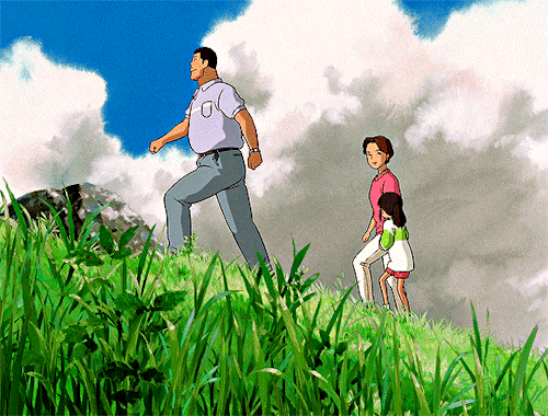 demoncity:It’s fun to move to a new place. It’s an adventure. Spirited Away  ‘千と千尋の神隠し’ —  2001, di